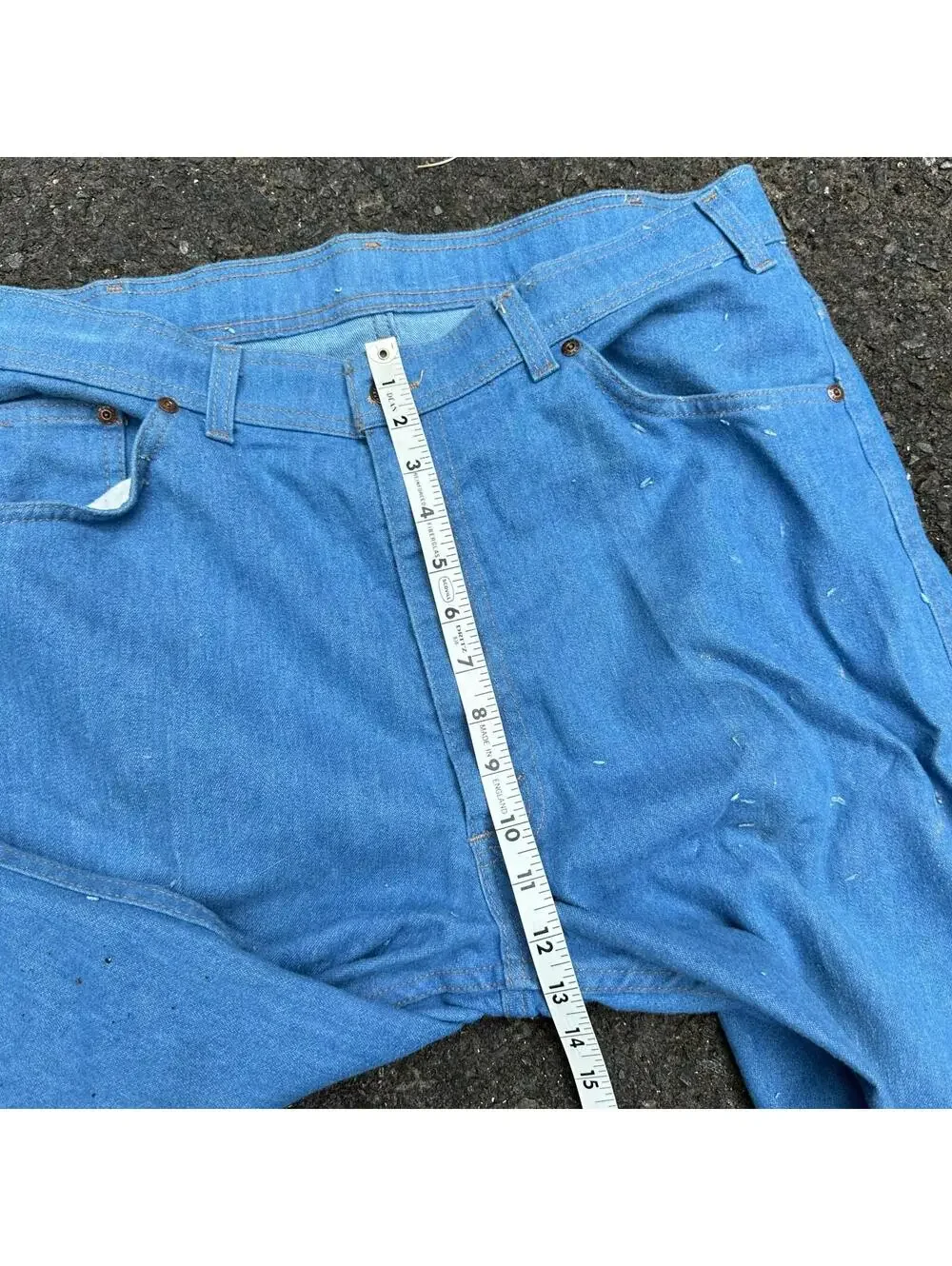 Levis VTG Orange Tab Jeans Mens 38x32 Blue 43415-4514 Fits 38x32 USA 35x31